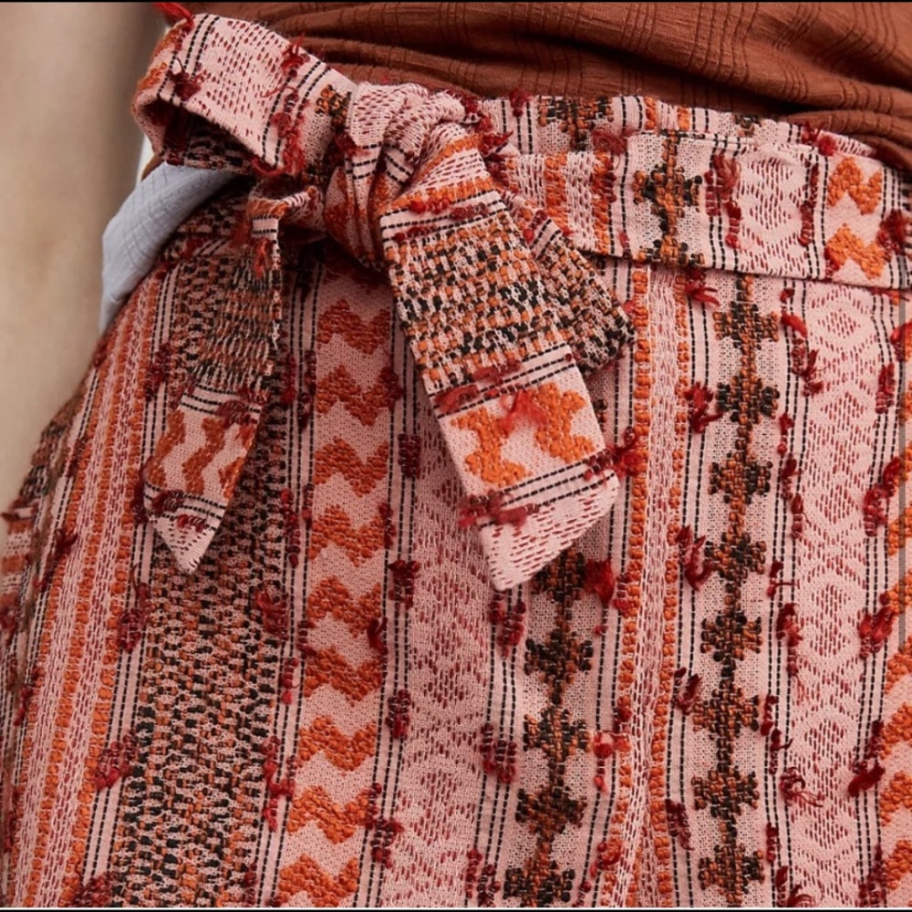 Anthropologie Eva Franco Boho Textured Shorts New